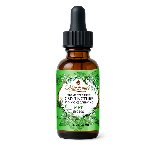 500mg Broad Spectrum CBD tincture mint