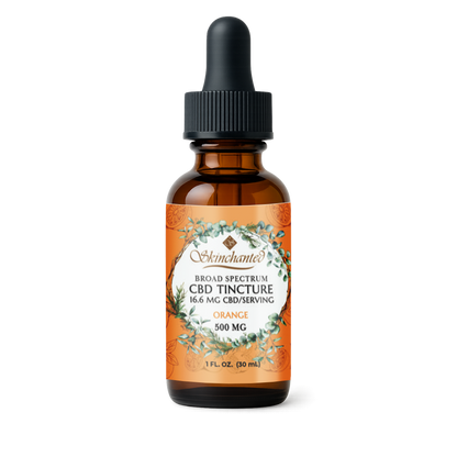 Broad Spectrum CBD 500mg tincture orange